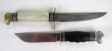 (2) Vintage Fixed Blade Knives- Remington RH-51, and Solingen Germany