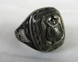 WWII Era Sterling Silver US Marine Corps Ring