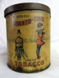 Antique Summer Time Tobacco Paper Label Tin