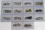 Lot (14) Antique 1920's Lambert & Butler Cigarettes Tobacco Motorcycle Cards