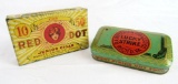 (2) Antique Flast Tobacco Tins 4