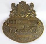 1958 General Committee of the Hague Veteran's Rally Automobile Badge