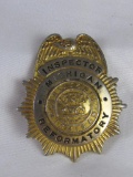 Vintage State of Michigan Reformatory Inspector Badge