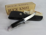 Buck #118 Fixed Blade Knife in Sheath w/ Original Box