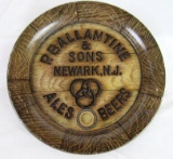 Antique Pre-Prohibition Ballantine Beer Tin Tip Tray 1916 Dated