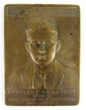 1929 Large Bronze Medallion 