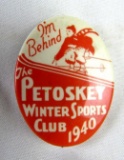 1940 Petoskey (Mich) Winter Sports Club Badge