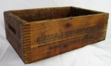 Antique Winchester Repeating Arms Co. 12 Ga. Shotshell Wooden Ammo Crate