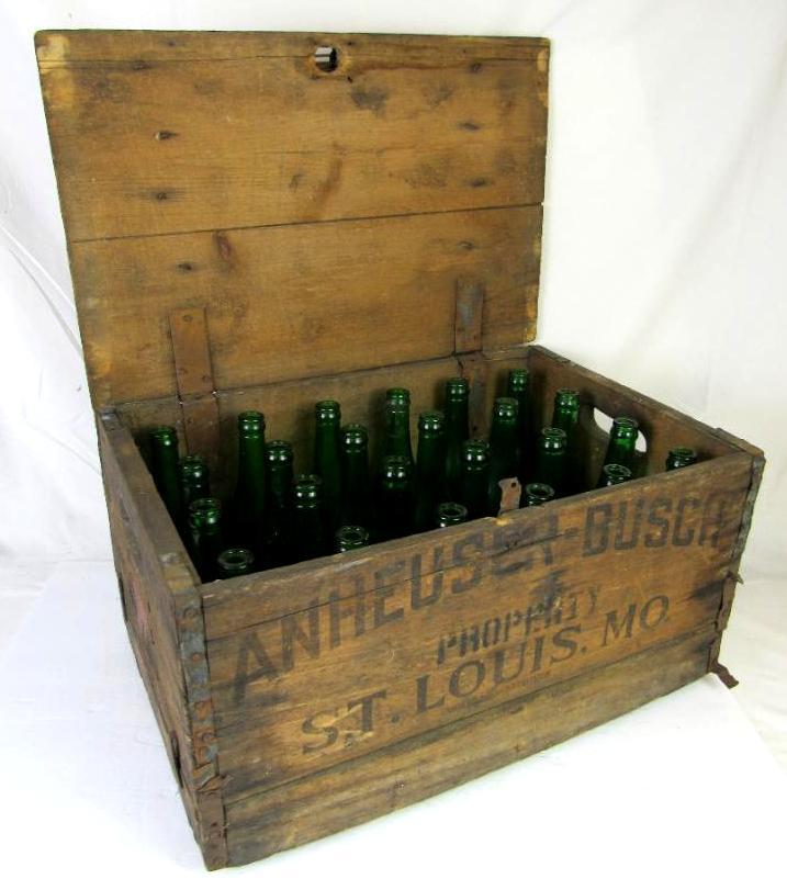 Antique Pre-Prohibition Anheuser Busch Wooden | Proxibid