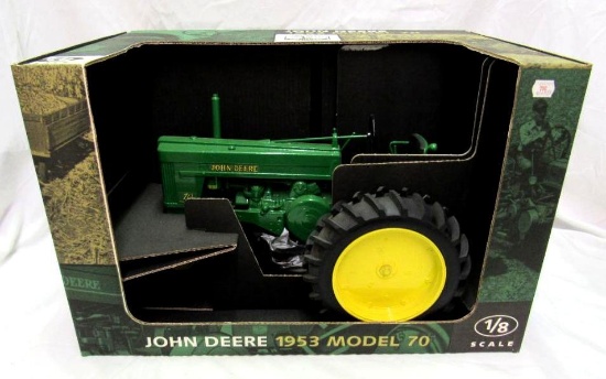 Huge and Impressive ERTL 1953 John Deere 70 1/8 Scale Die Cast Tractor MIB