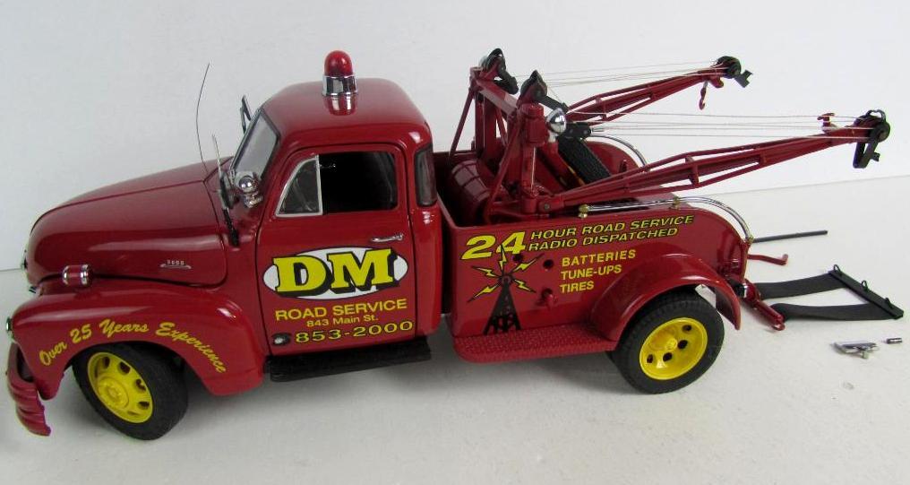 Danbury Mint 1:24 1953 Chevy Wrecker Diecast | Proxibid