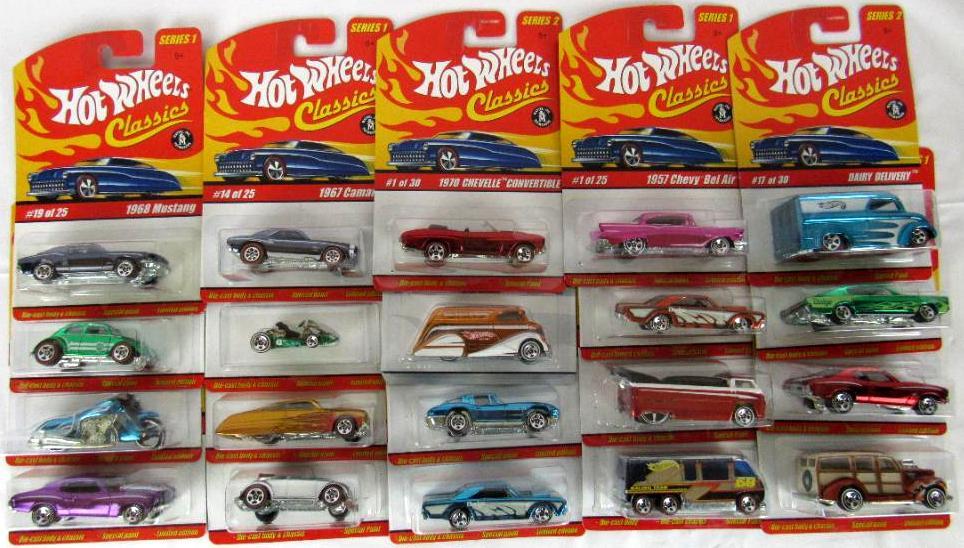 Lot 20 Asst. Hot Wheels Classics MOC Proxibid