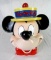 Vintage Mickey & Co. Disney Mickey Mouse Head Ceramic Cookie Jar