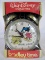 Vintage Bradley Disney Mickey Mouse Double Bell Alarm Clock
