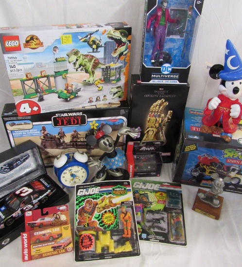 HUGE Toy Auction- Action Figures, Diecast, Disney+