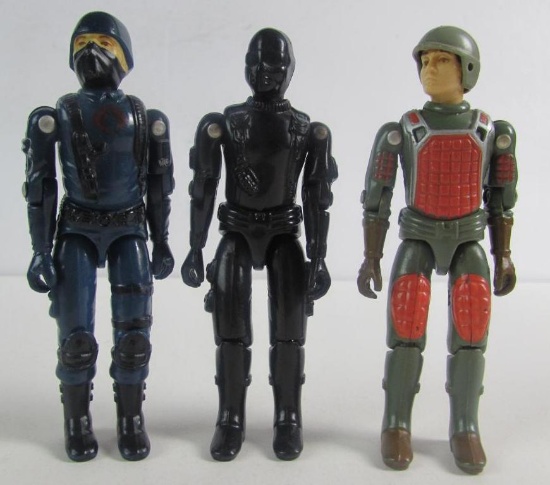 Vintage 1982 GI Joe v1 Straight Arm Lot- Snake Eyes Cobra Grand Slam