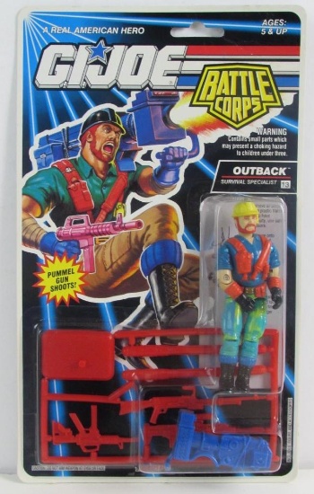 Vintage 1992 GI Joe Battle Corps Outback Figure