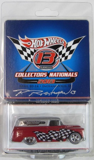 2013 Hot Wheels Collectors Nationals-55 Chevy Panel- Signed RARE
