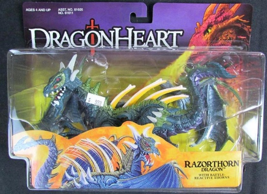 Vintage 1995 Kenner Dragonheart- Large Razorthorn Dragon MOC