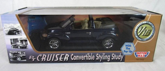 Motor Max 1:18 Diecast PT Cruiser Covertible "Styling Study" MIB