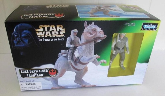 1997 Star Wars POTF Luke Skywalker & Tauntaun Sealed MIB
