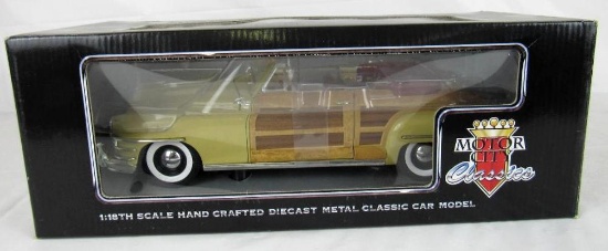 Motor City Classics 1:18 Diecast 1948 Town & Country Woody MIB