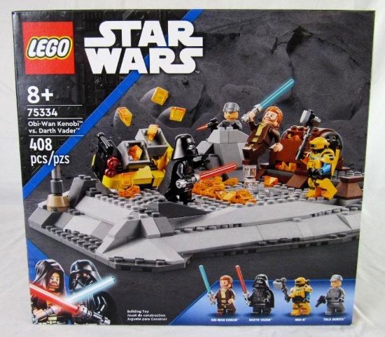 Lego #75334 Star Wars Obi-Wan Kenobi vs. Darth Vader Sealed MIB
