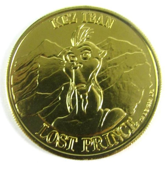 Vintage 1985 Star Wars Droids Kez Iban Coin Original