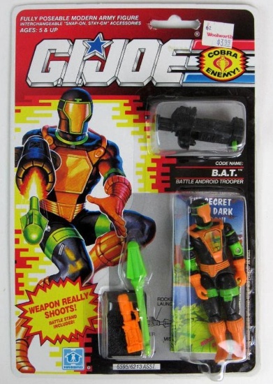Vintage 1991 GI Joe Cobra B.A.T. V2 Sealed MOC