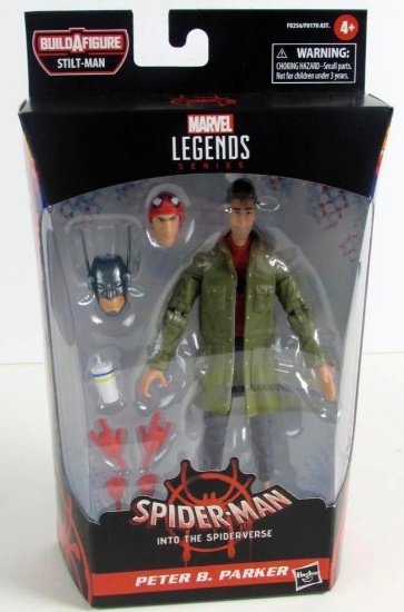 Marvel Legends 6" Peter Parker Figure (Into the Spider-Verse Series) Sealed MIB