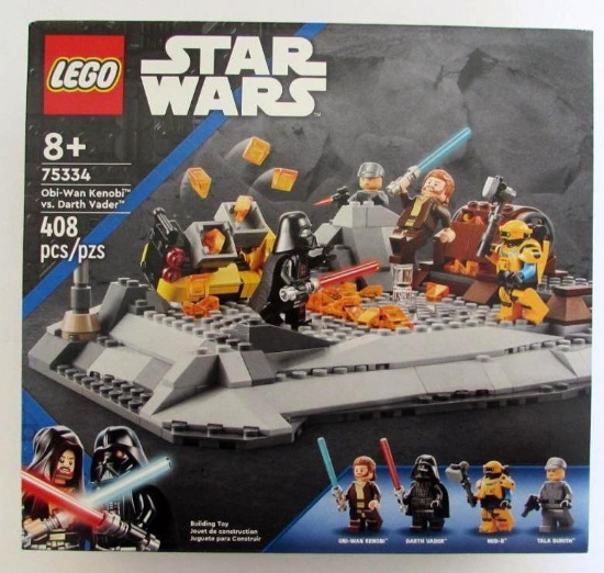 Lego #75334 Star Wars Obi-Wan Kenobi vs. Darth Vader Sealed MIB
