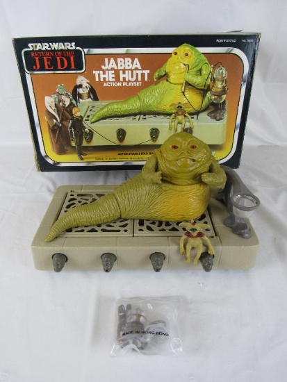 Vintage 1983 Star Wars ROTJ Jabba the Hutt Playset MIB