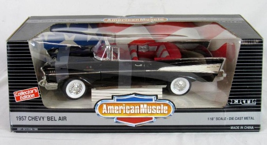 American Muscle 1:18 Diecast 1957 Chevy Bel Air Convertible MIB