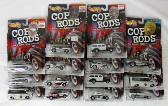 Hot Wheels Lot (15) Cop Rods Sealed MOC