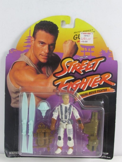 Vintage 1994 Street Fighter Movie Arctic Assault Guile