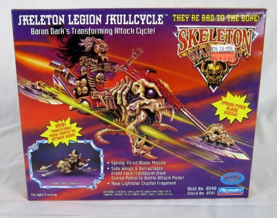 Vintage 1994 Skeleton Warriors LEGION SKULLCYCLE Sealed MIB