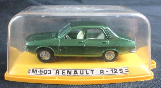 Vintage Pilen 1:43 Scale Diecast Renault R-12 S