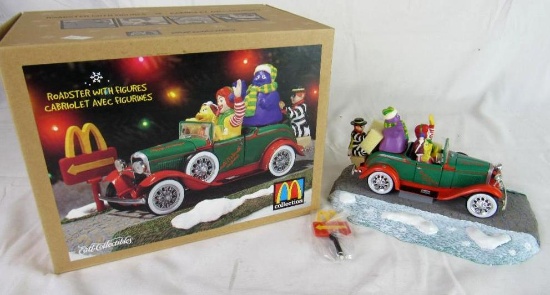 Rare 1998 Ertl McDonalds Roadster with Figures MIB