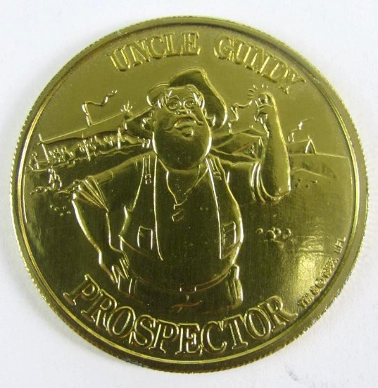 Vintage 1985 Star Wars Droids Uncle Gundy Coin