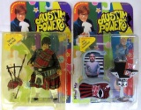 (2) McFarlane Toys- Austin Powers Figures- Mini-Me & Fat Bastard MOC