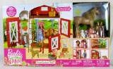 Barbie Sweet Orchard Farm Horse & Barn Playset Sealed MIB