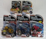 Lot (5) Transformers Dark of The Moon Figures-MIP- Bumblebee, Arcee, Thundercracker+