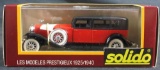 Vintage Solido 1/43 Scale Diecast Aged'Or 156 Duesenberg