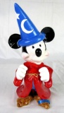 Schmid Disney Huge Ceramic Mickey Mouse Sorcerer's Apprentice Fantasia Music Box