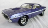 Ertl American Muscle 1:18 Diecast 1970 Dodge Challenger R/T Purple