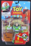 Vintage 1995 Original Toy Story Buzz Lightyear w/ Karate Chop Action- Think Way MOC