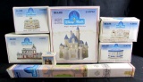 1988 Sears Disney Magic Kingdom Collection Lot Ceramic Buildings