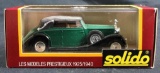 Vintage Solido 1/43 Scale Diecast Aged'Or 1939 Rolls Royce Phantom III