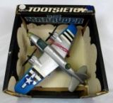 Vintage Tootsietoy Cast Metal & Plastic B-26 Marauder Airplane