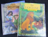 NOS Lion King & Hunchback of Notre Dame Pop-Up Books Sealed